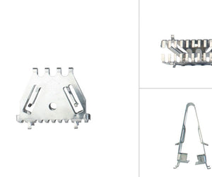 Grille d'aération anti-nuisibles en métal inoxydable