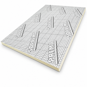 Panneau Efyos PIR – 1200×600×20 mm – parement aluminium – R 0,90