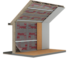 Miofol® 125 S l 1,50 m x 25 m (côté intérieur ; pare-vapeur)