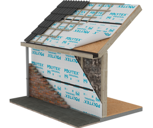 Polytex Membrane perméable à la vapeur - 1.5x50 m