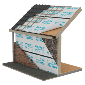 Polytex® Original - Écran de Sous-Toiture et Pare-Pluie HPV - 1,5 m x 25 m