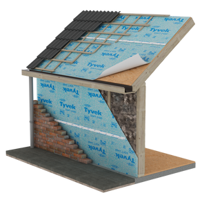Tyvek® Soft Roofliner - Écran de sous-toiture et Pare-pluie HPV - 1,50 m x 50 m