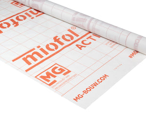 Set Miofol Active (Hygro-régulant / Membrane climatique) | 1,5x30 m + Ruban Vast-R Polytex 75 mm x 25 m
