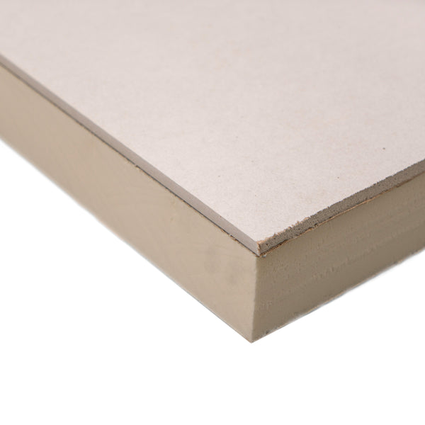 PIR GK Panneau composite (RK) 100 mmx9,5 mm - 600x2400 - Rd 4,55