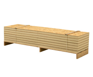 PIR+OSB 40 mm+12 mm - 600x2400 - Rd 1,8