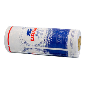 URSA Hometec 032 - Rouleau Laine de Verre 120 mm - R=3,75 - Largeur 1200 mm - 5,4 m²