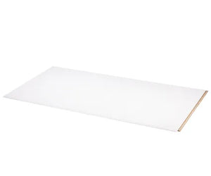 Agnes One-Step Dalle de plafond blanc lin 600x1200x12 mm (2,88 m2/dalle)