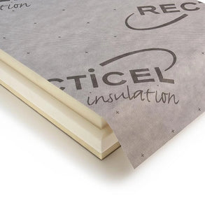 Recticel Powerroof® Max - Panneau isolant PIR 100 mm (Ecran de Sous-Toiture Intégré) - 2400x1200 mm - Paquet de 11