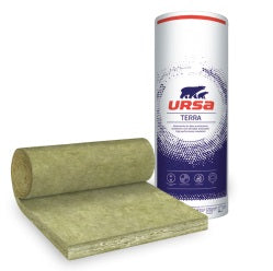 URSA Hometec 032 - Rouleau de 120 mm d'épaisseur - 1200 mm de largeur - Rd 3,75 (5,4 m²/rouleau)
