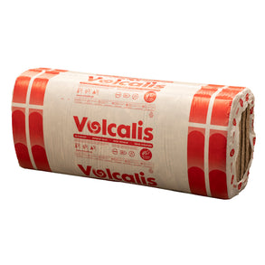 Volcalis Comfort 037 - Panneau Laine de Verre 90 mm - R=2,40 - 1350x600 mm - Paquet de 9