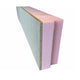BERISO - Plaque de soubassement XPS 50 mm + Parement Technique Ciment-Bois 10 mm - R=1,55 - 1250x300 mm