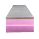 BERISO - Plaque de soubassement XPS 50 mm + Parement Technique Ciment-Bois 10 mm - R=1,55 - 1250x300 mm