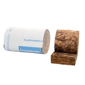 Knauf Naturoll 032 - Rouleau Laine de Verre Ossature Bois 140 mm - R=4,35 - 2700x380 mm