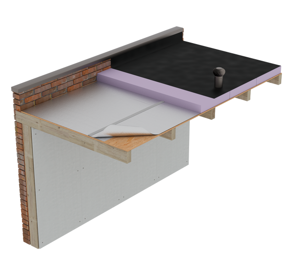 Set Miofol® 125 AV l 1,50 mx25 m (Côté intérieur - étanche à la vapeur) + Ruban adhésif VAST-R Aluminium 75 mm x 25 m