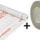 Kit Membrane Climatique Hygrovariable Miofol Active - 1,50 x 30 m + Ruban Adhésif VAST-R Polytex