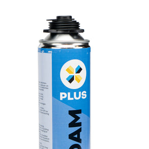 PLUS - Mousse Polyuréthane Elastique - Mousse d'Assemblage PU Flexible B2 - 750 ml
