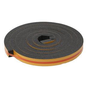 Iso-Fit - Bande de Mousse Résiliente Etanche Autoadhésive (Système complet isolation de combles) - 5 m