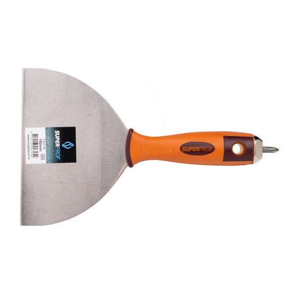 Super Prof - Couteau à Enduire avec Embout de Vissage Intégré - 150 mm