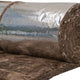 Knauf TR 312 - Rouleau Laine de Verre 120 mm - R=3 - Revêtement kraft-alu - Languettes d'agrafage - 7000x600 mm - Palette complète (201,6 m²)