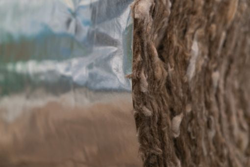 Knauf TR 312 - Rouleau Laine de Verre 120 mm - R=3 - Revêtement kraft-alu - Languettes d'agrafage - 7000x600 mm - Palette complète (201,6 m²)