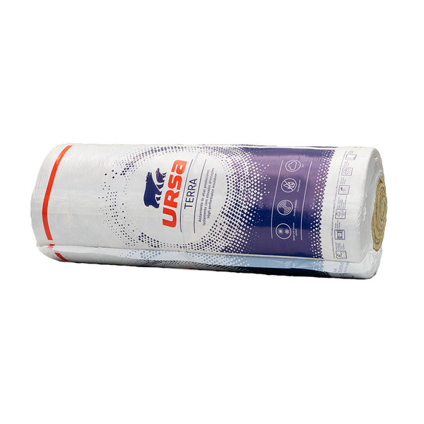 URSA Frametec 032 - Rouleau Laine de Verre Ossature Bois 120 mm - R=3,75 - Largeur 580 mm 